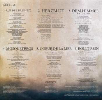 LP dArtagnan: Herzblut