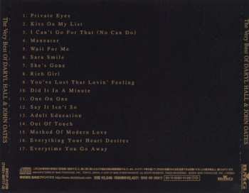 CD Daryl Hall & John Oates: The Very Best Of Daryl Hall & John Oates