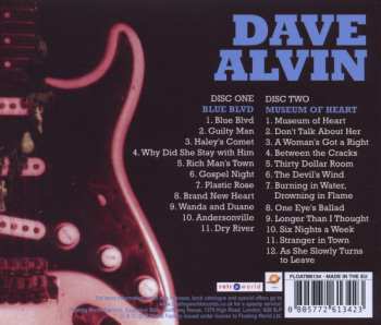 2CD Dave Alvin: Blue Boulevard & Museum Of Heart