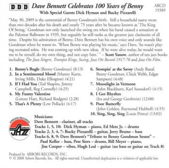 CD Dave Bennett: Dave Bennett Celebrates 100 Years of Benny