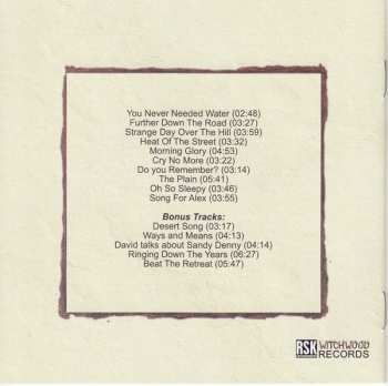 CD Dave Cousins: The Bridge