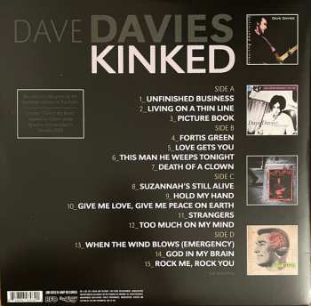2LP Dave Davies: Kinked CLR