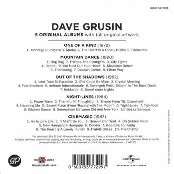 5CD/Caja Dave Grusin: 5 Original Albums