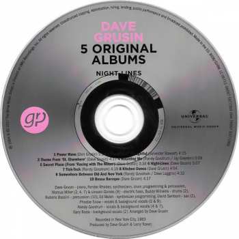 5CD/Caja Dave Grusin: 5 Original Albums