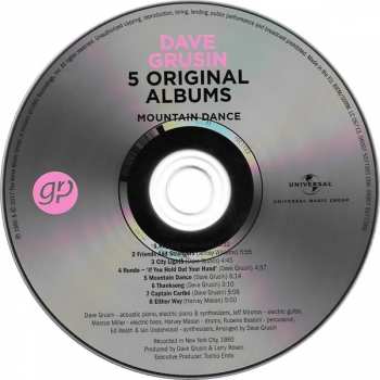5CD/Caja Dave Grusin: 5 Original Albums