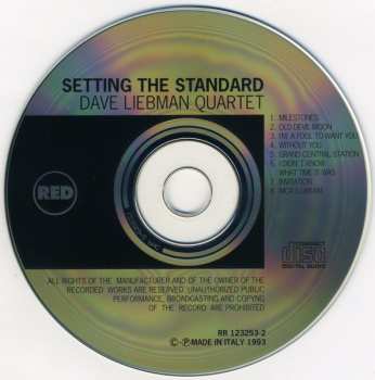 CD Dave Liebman Quartet: Setting The Standard