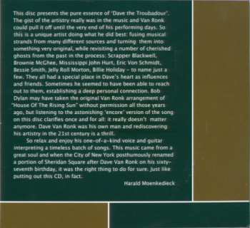 CD Dave Van Ronk: On Air