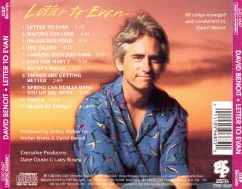 CD David Benoit: Letter To Evan