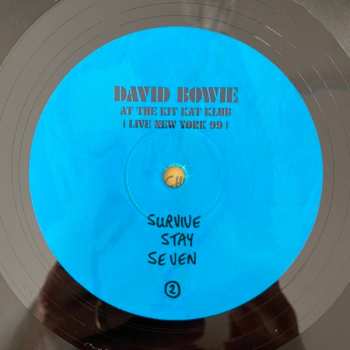 2LP David Bowie: At The Kit Kat Klub (Live New York 99) LTD
