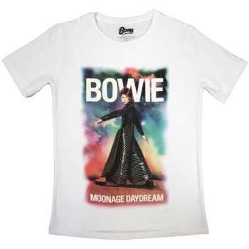 Merch David Bowie: Mujeres Camiseta Moonage 11 Fade