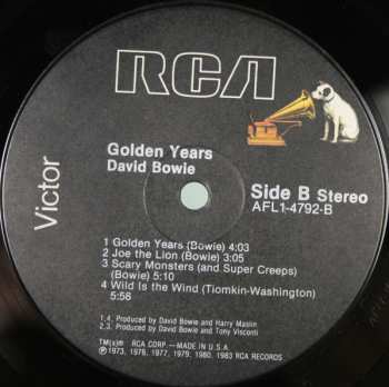 LP David Bowie: Golden Years