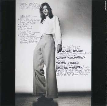CD David Bowie: Hunky Dory DIGI