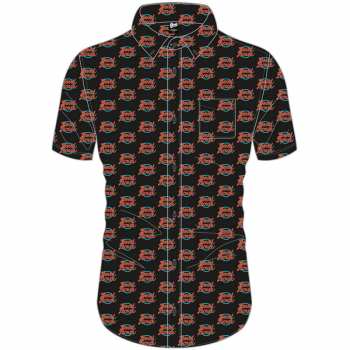 Merch David Bowie: Camisa informal Logo David Bowie Pattern 