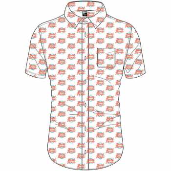 Mercancía David Bowie: Ležérní Košile Logo David Bowie Pattern  S