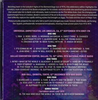 4CD/Caja David Bowie: Live 74-79