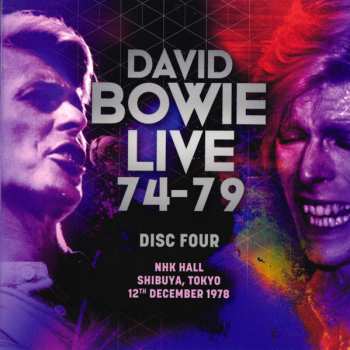 4CD/Caja David Bowie: Live 74-79