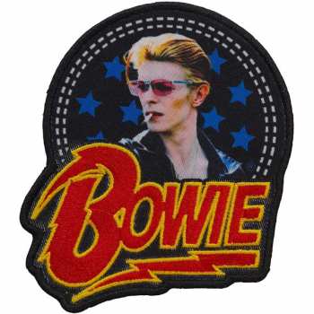 Merch David Bowie: Aplicación Smoking Woven Logo David Bowie