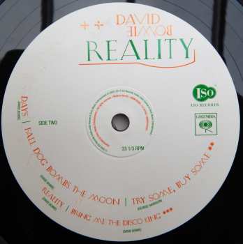 LP David Bowie: Reality