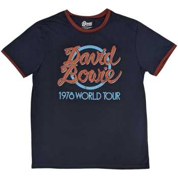 Merch David Bowie: Ringer Camiseta 1978 World Tour