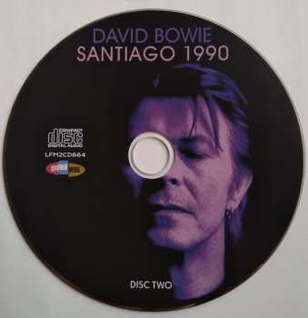 2CD David Bowie: Santiago 1990 (The Classic Chile Broadcast)