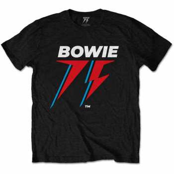 Merch David Bowie: Camiseta 75th Logo David Bowie 