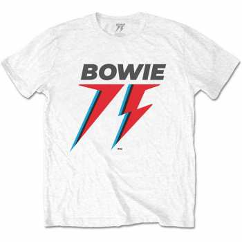 Merch David Bowie: Camiseta 75th Logo David Bowie 