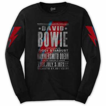 Merch David Bowie: Camiseta Hammersmith Odeon 