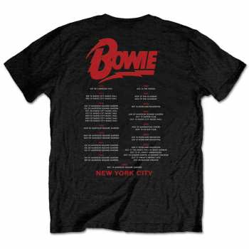 Mercancía David Bowie: Tričko New York City  S