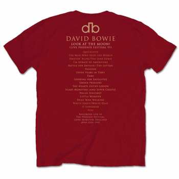 Mercancía David Bowie: Tričko Pheonix Festival  S