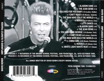 CD David Bowie: Unplugged & Slightly Phased
