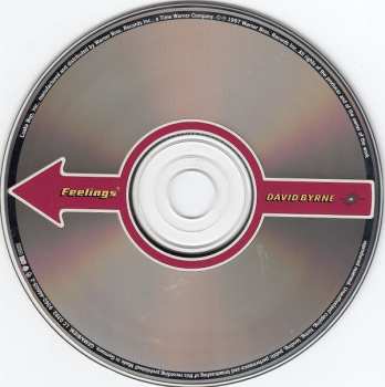 CD David Byrne: Feelings