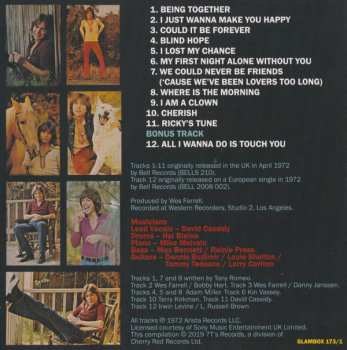 4CD David Cassidy: The Bell Years 1972 - 1974