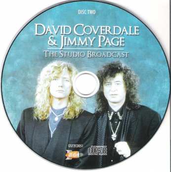 2CD Coverdale Page: The Studio Broadcast