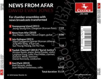 CD David Evan Jones: News From Afar