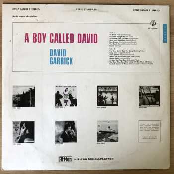 LP David Garrick: A Boy Called David