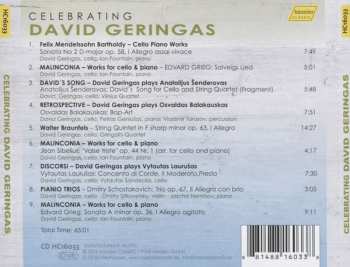 CD David Geringas: Celebrating David Geringas