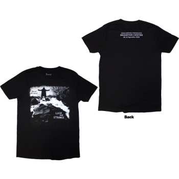 Mercancía David Gilmour: David Gilmour Unisex T-shirt: Luck & Strange Album Brighton (black) (back Print & Ex-tour) (small) S