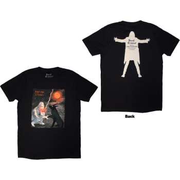 Mercancía David Gilmour: David Gilmour Unisex T-shirt: Luck & Strange Fortuna E Strano (black) (back Print & Ex-tour) (large) L