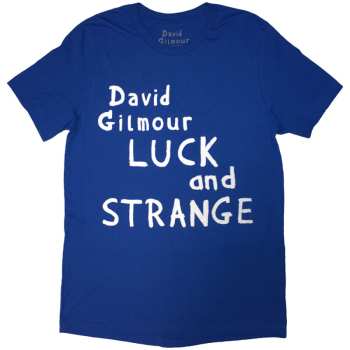 Merch David Gilmour: Camiseta Luck & Strange Logo David Gilmour