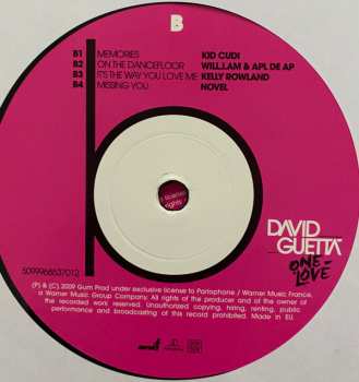 2LP David Guetta: One Love
