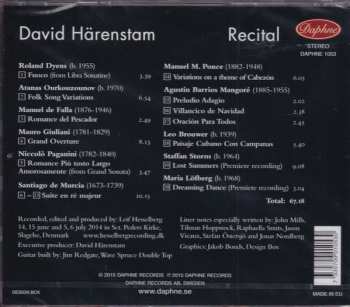 CD David Härenstam: Recital