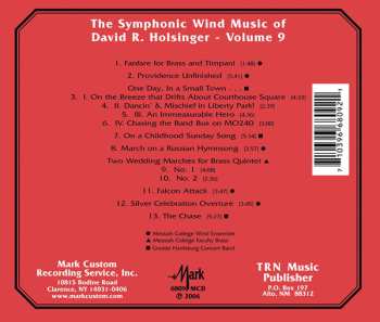CD David Holsinger: The Symphonic Wind Music Of David R. Holsinger Volume 9