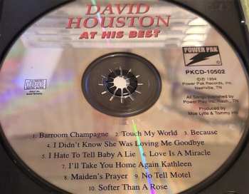 CD David Houston: David Houston At His Best