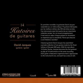 CD David Jacques: 14 Histoires de Guitares DIGI