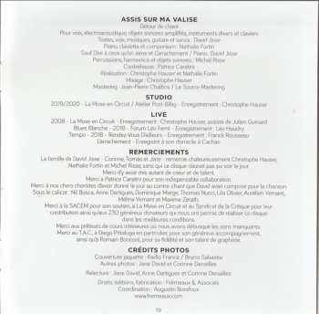 2CD David Jisse: Assis Sur Ma Valise