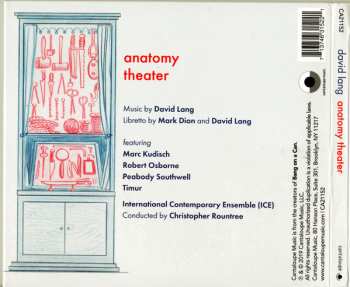 CD David Lang: Anatomy Theater