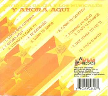 CD David Lee Garza: Y Ahora Aqui