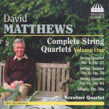 Álbum David Matthews: Complete String Quartets - Volume One