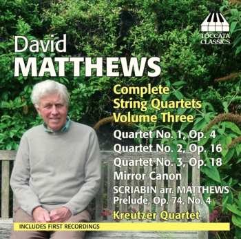 Álbum David Matthews: Complete String Quartets - Volume Three