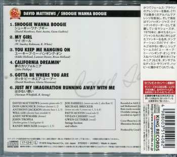 CD Dave Matthews: Shoogie Wanna Boogie